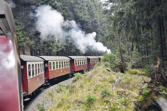 Die Strecke der Brockenbahn