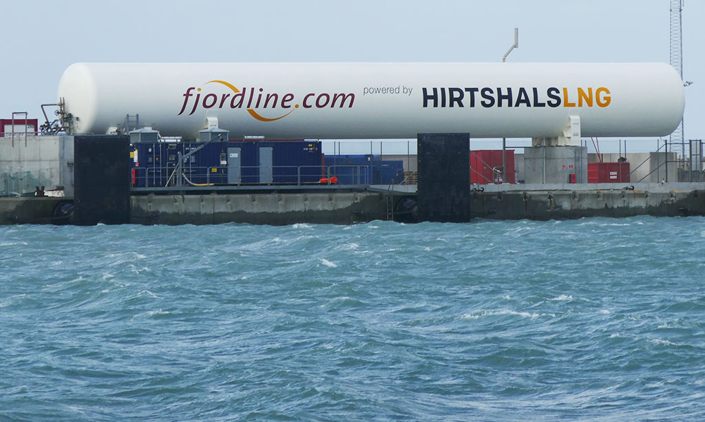 Im dänischen Hirtshals steht ein LNG-Notfalltank