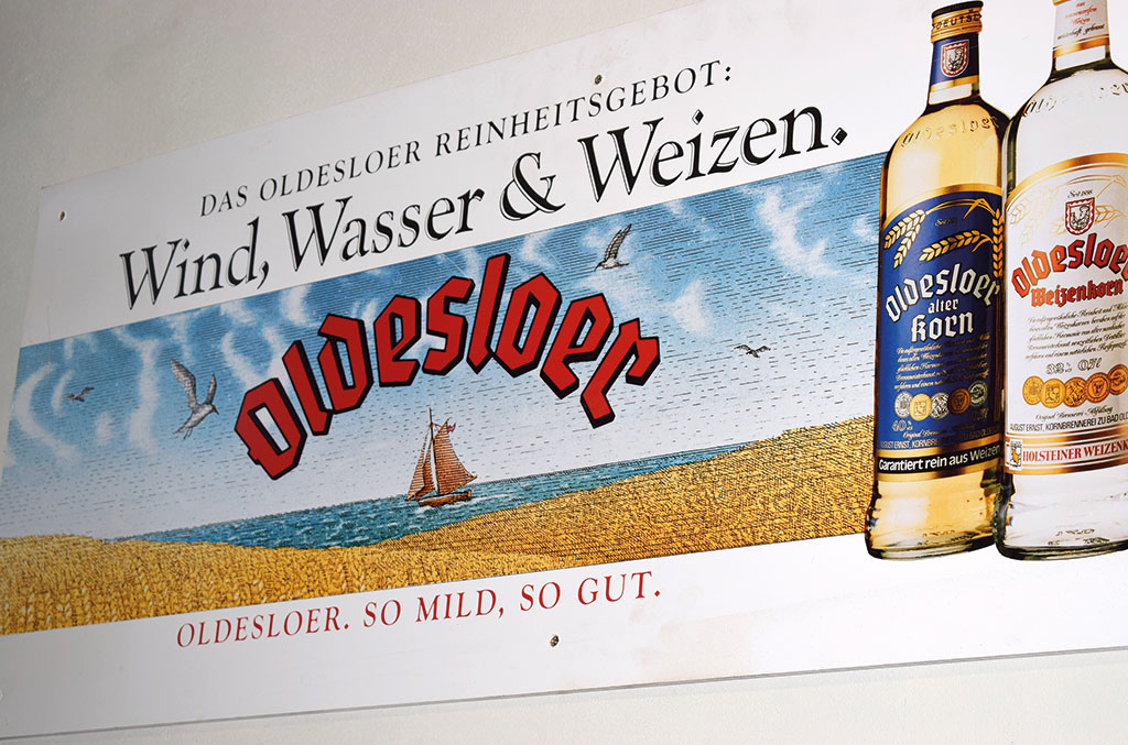 Werbung für Oldesloer Korn