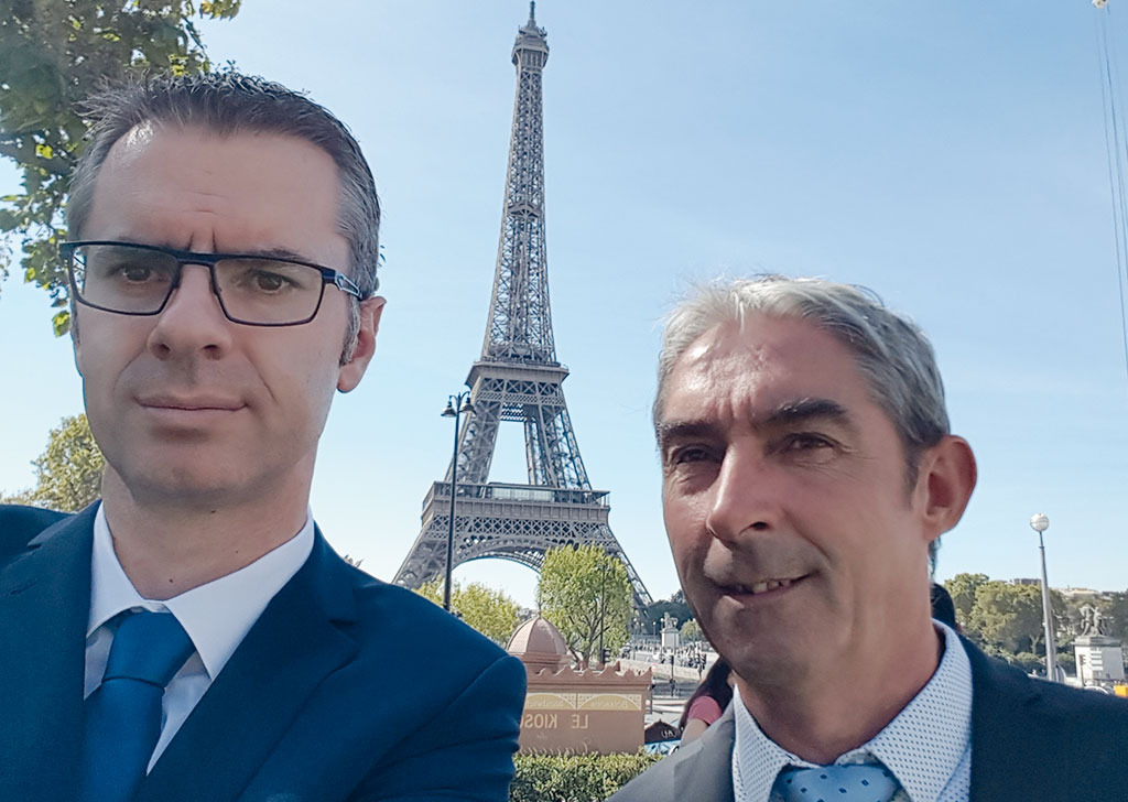 Active for HEROSE in France: Régis Dorner and Philippe Fusillier