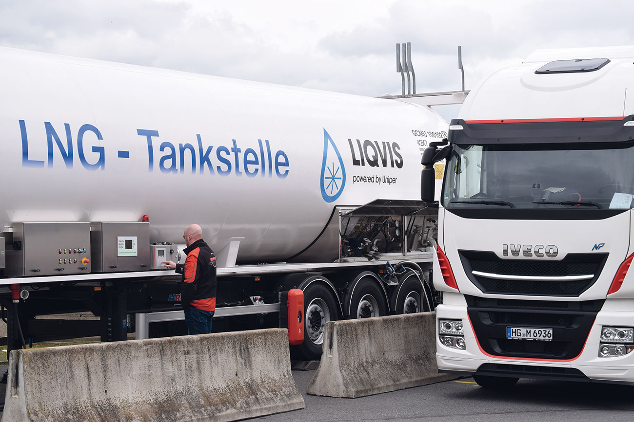 LNG-Tank-Lastwagen