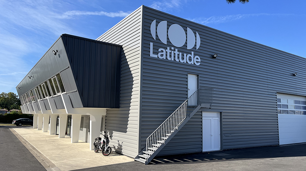 Die Latitude-Firmenzentrale in Reims, Frankreich